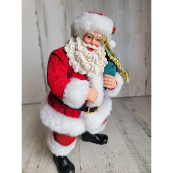 Clothtique possible dreams giddy up Santa Claus Xmas figure decor - Picture 2 of 7